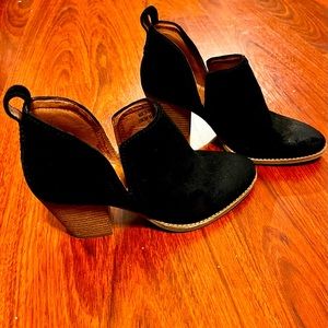Jeffrey Campbell Black Ankle Boots